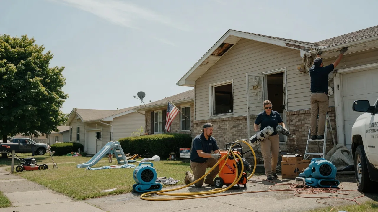 Water Damage Restoration in Waterproof, LA near me